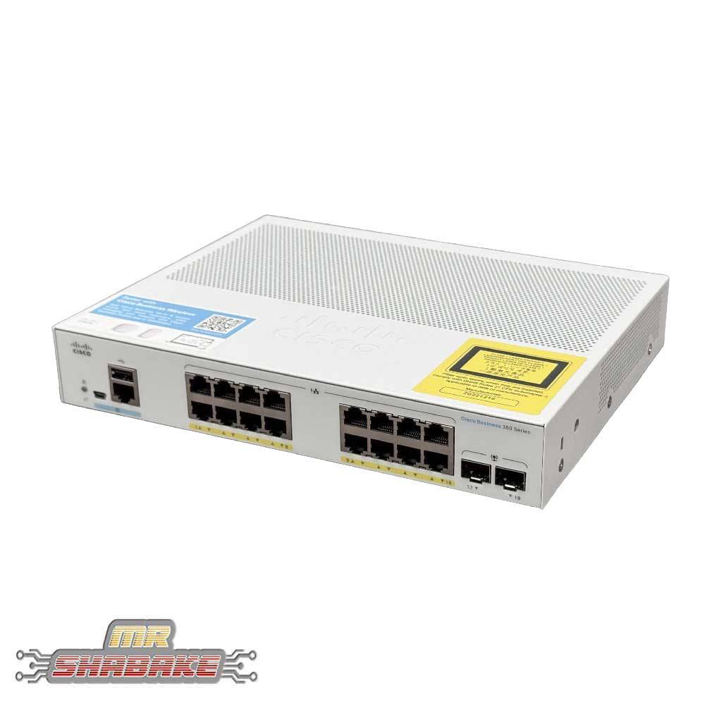 قیمت و خرید سوئیچ سیسکو CBS350-16P-E-2G | مسترشبکه