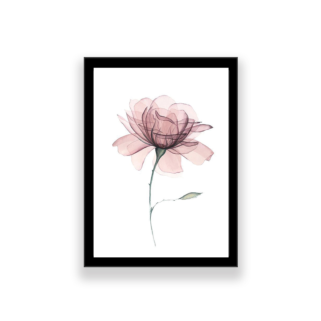 تابلو طرح آبرنگ گل