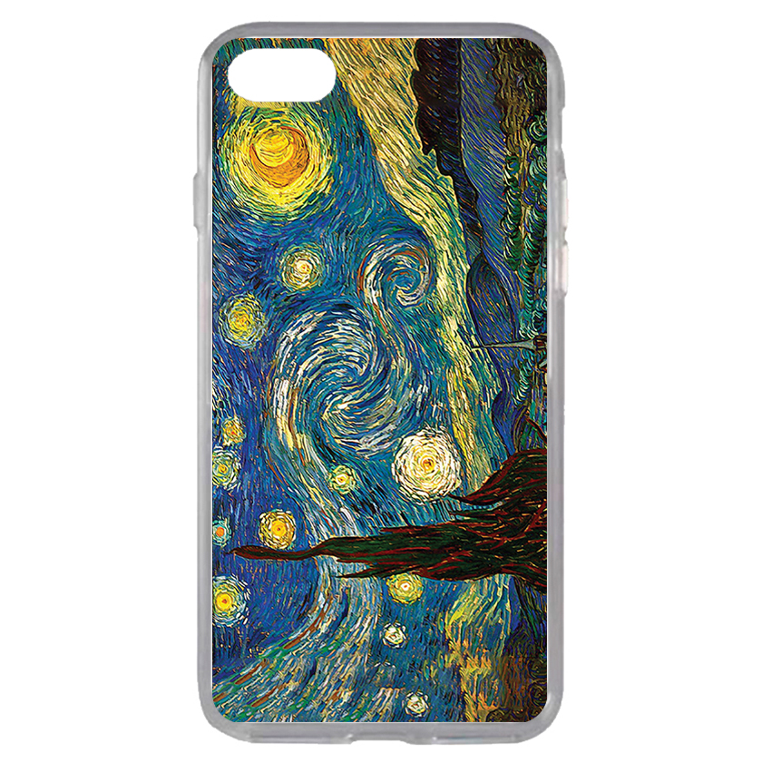 کاور طرح شب پر ستاره مناسب برای گوشی موبایل اپل iPhone 7 / 8