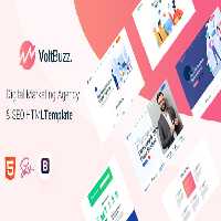 دانلود قالب HTML مارکتینگ VoltBuzz