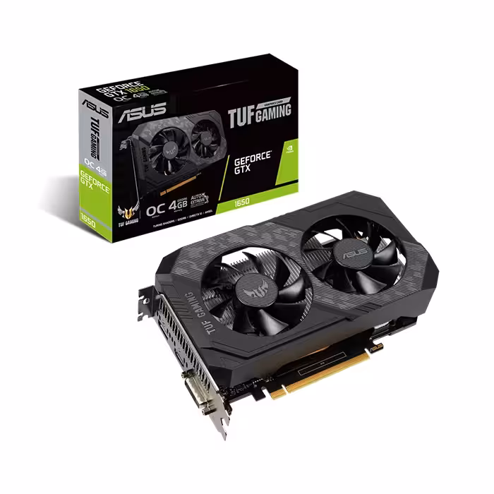 کارت گرافیک ایسوس TUF Gaming GeForce GTX 1650 OC Edition 4GB