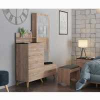 میز آرایش قدی پایه دار الماس | choobsub