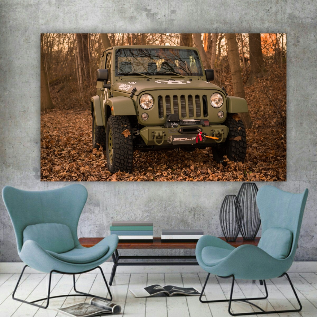 تابلو شاسی طرح جیپ صحرایی کد TP612