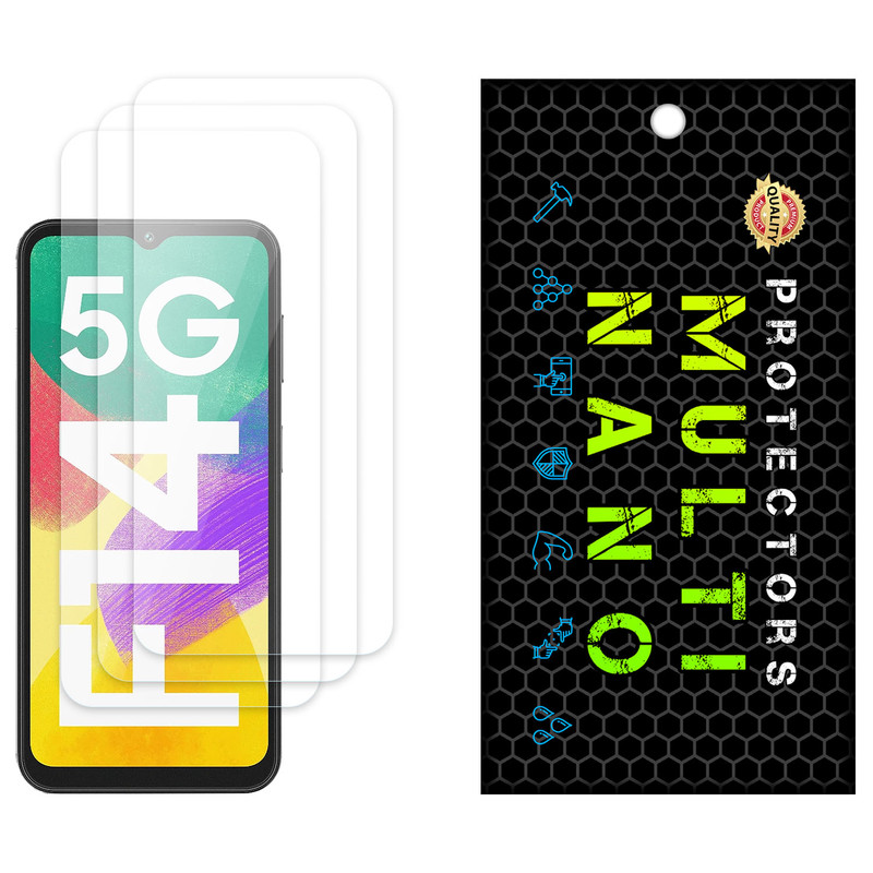 محافظ صفحه نمایش مولتی نانو مدل X-S3N مناسب برای گوشی موبایل سامسونگ Galaxy F14 5G بسته سه عددی | کالا برتری