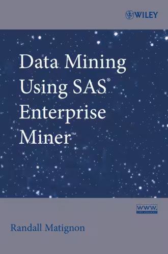 خرید و دانلود نسخه کامل کتاب Data Mining Using SAS Enterprise Miner