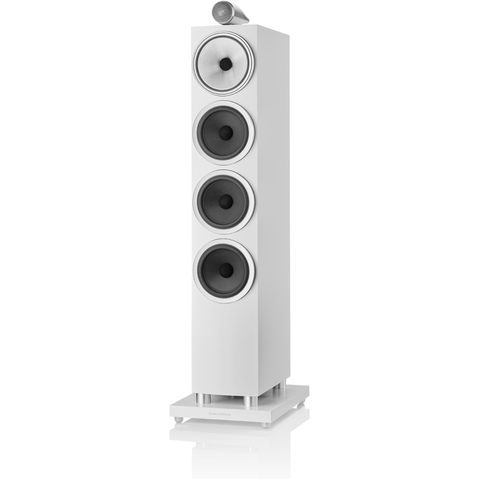اسپیکر HIGH-END باورز اند ویلکینز Bowers &amp; Wilkins سری 700 مدل 702 S3 رنگ Satin White - Hiapple.ir