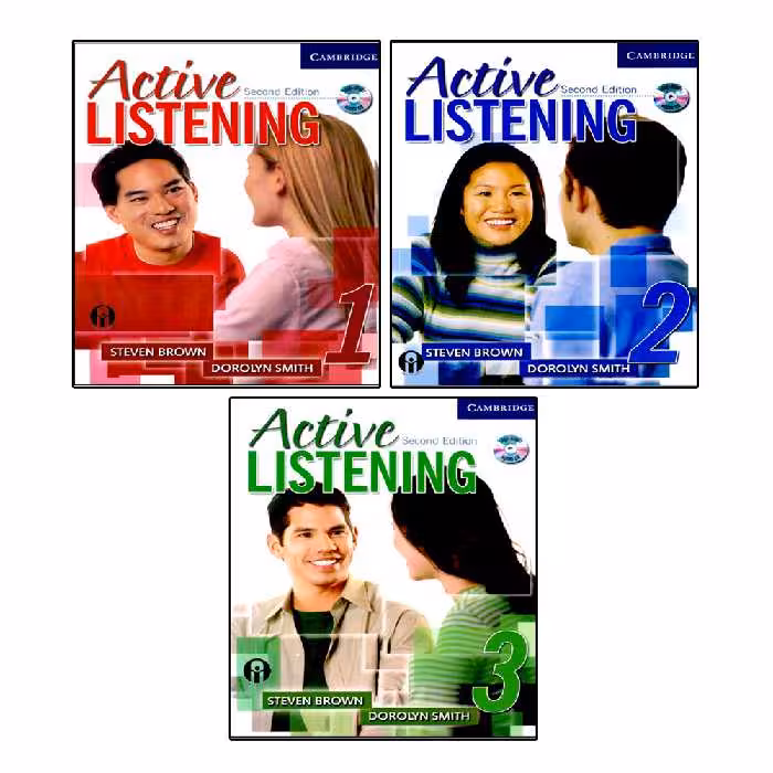 کتاب Active Listening Second Edition اثر Steven Brown And Dorolyn Smith انتشارات الوندپویان سه جلدی