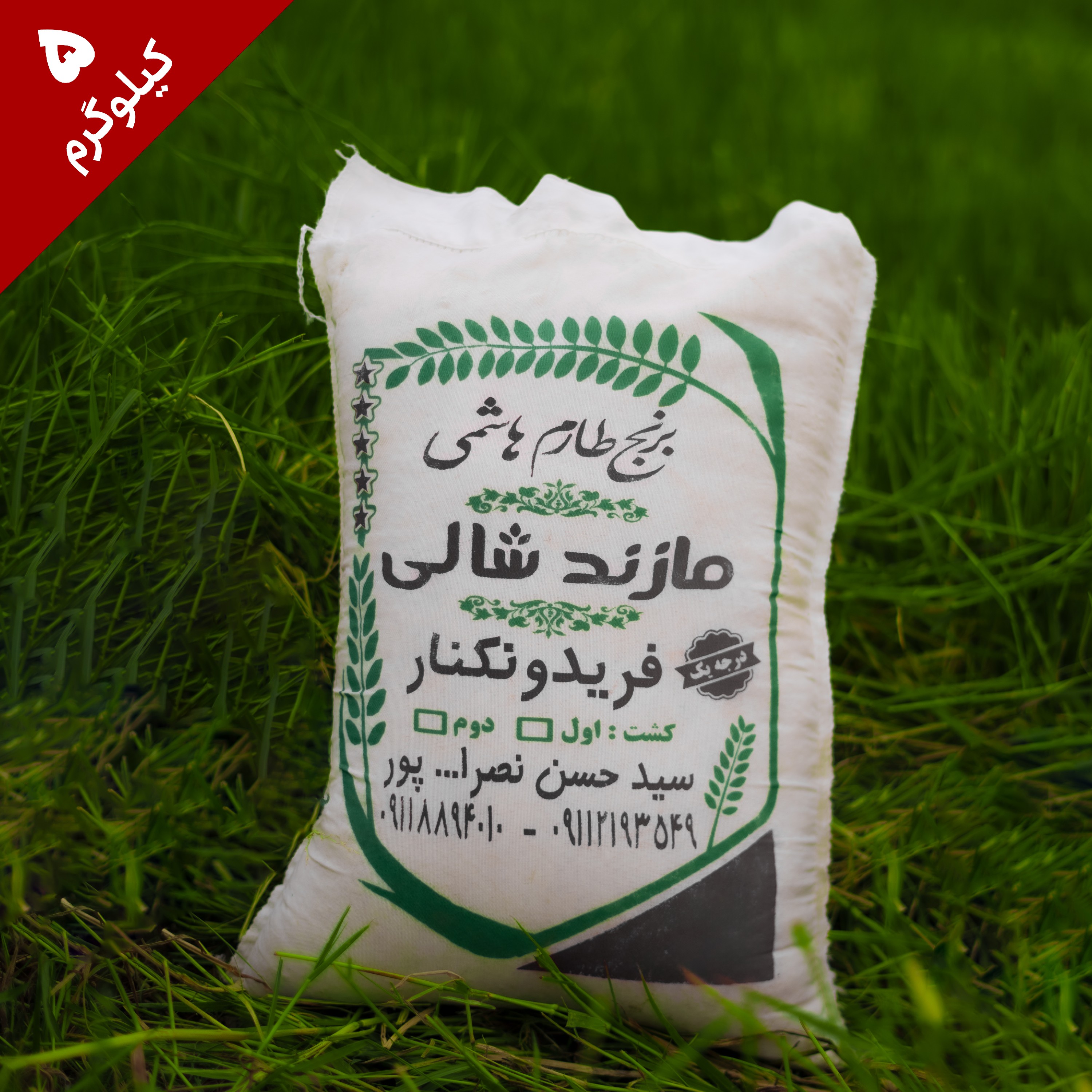 برنج طارم هاشمی فریدونکنار 
کشت اول بوجار شده
کیفیت تضمینی 
بسته 5 کیلویی  درجه یک