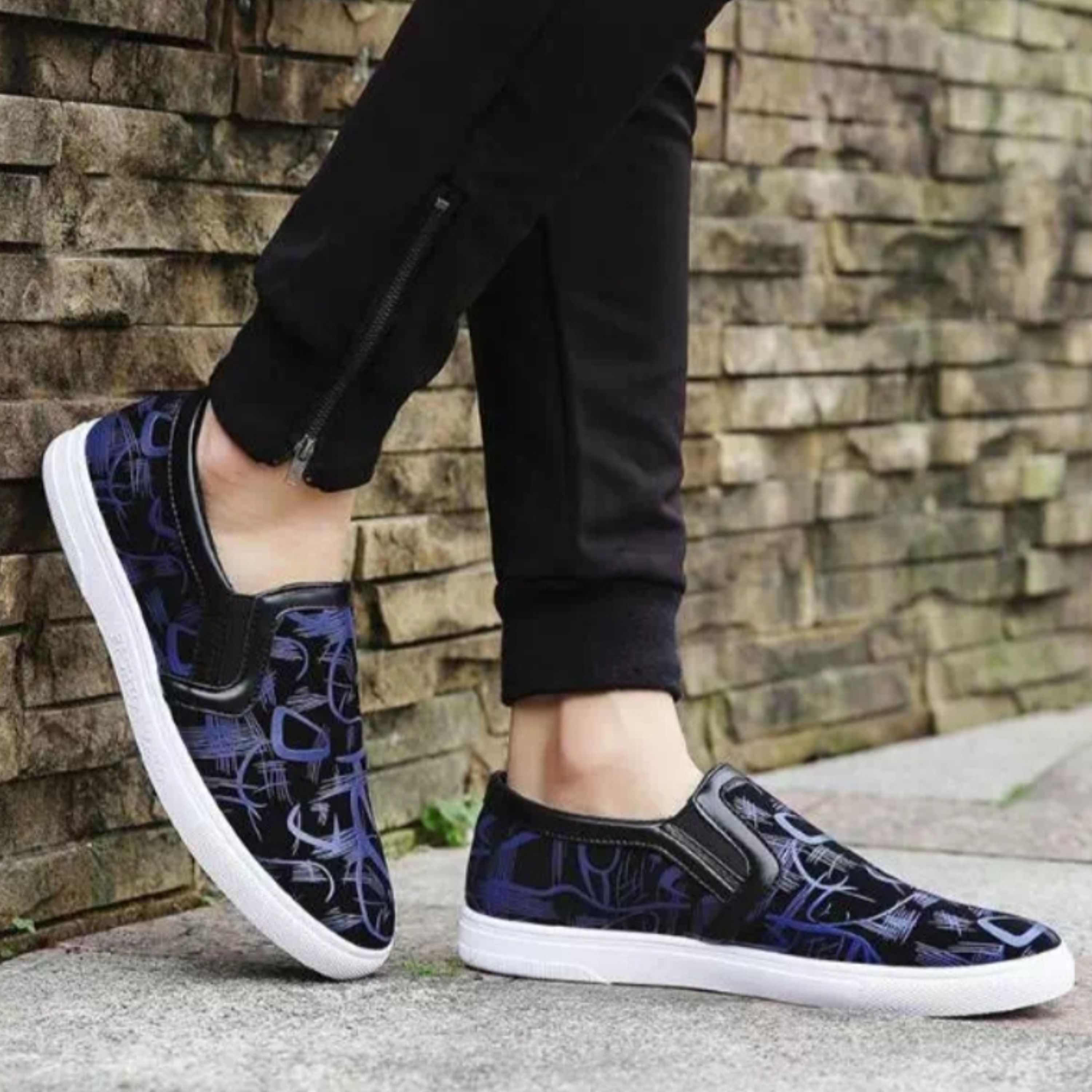 کفش اسپورت مردانه ـ ونس مردانه ـ کفش بدون بند ـ کفش راحتی ـ کفش مردانه ـ کفش پیاده روی