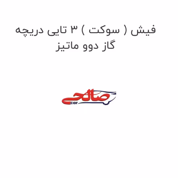 فیش ( سوکت ) 3 تایی دریچه گاز دوو ماتیز
