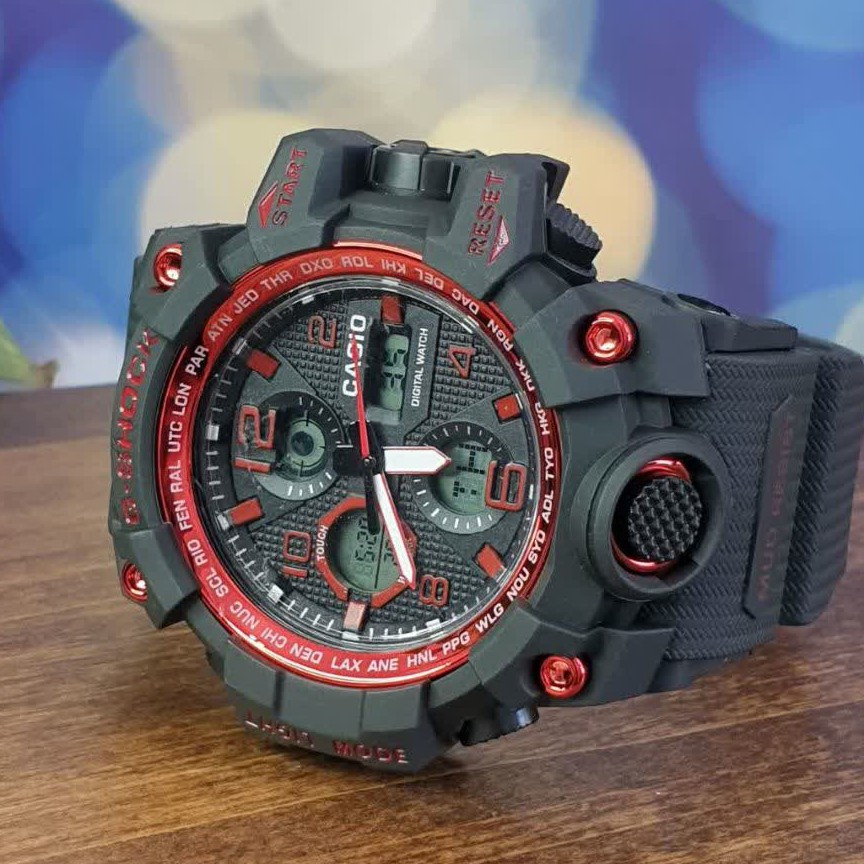 ساعت مچی مردانه و پسرانه  جی شاک ضد آب دست شستن G shock 