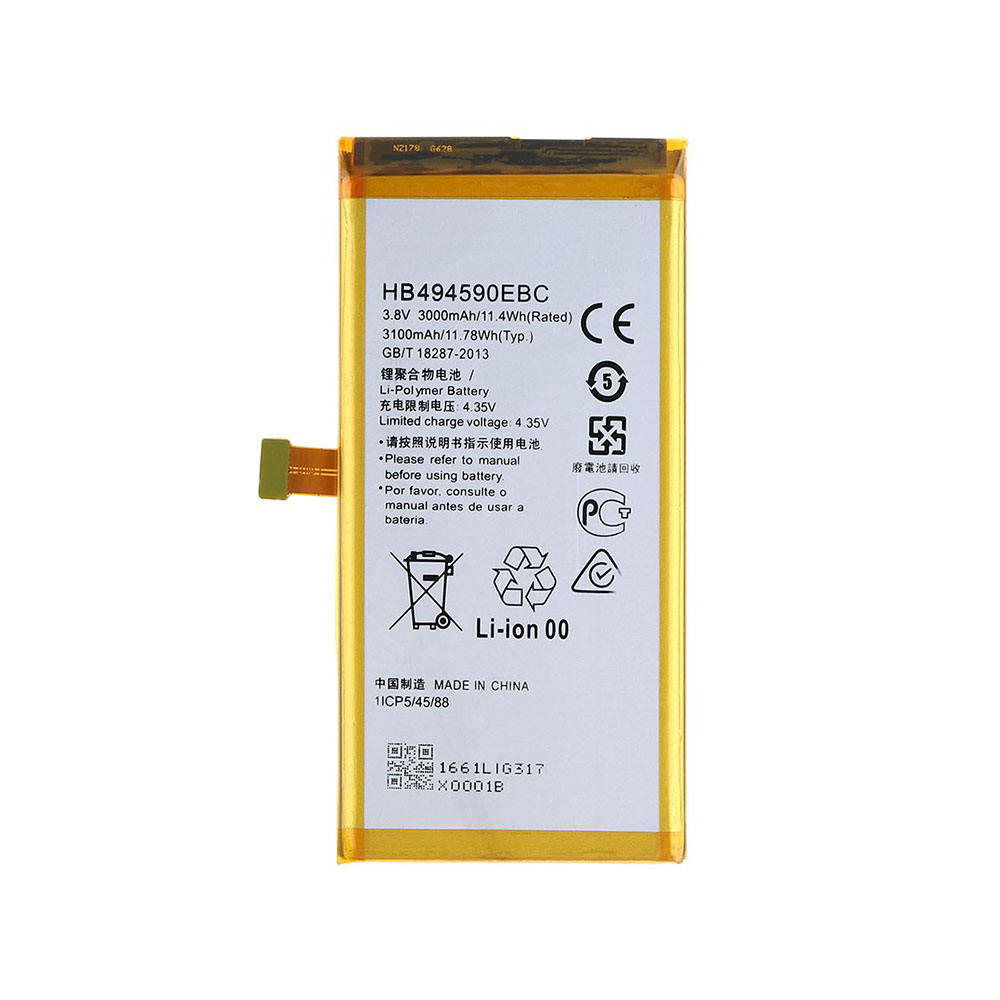 باتری موبایل مدل HB494590EBC ظرفیت 3100 میلی آمپر ساعت مناسب برای گوشی موبایل آنر 7