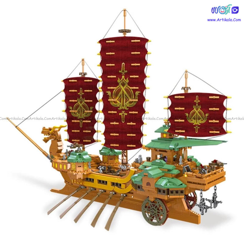 لگو کشتی اژدها 1396 قطعه مدل 58003