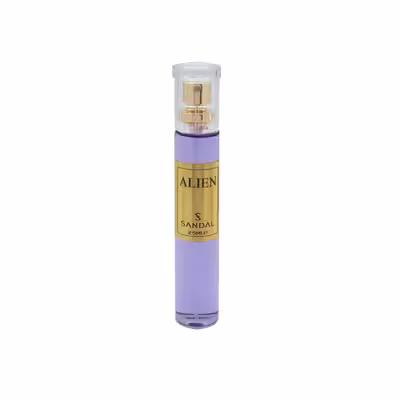 عطر جیبی زنانه صندل مدل ALIEN حجم 25 میلی لیتر
