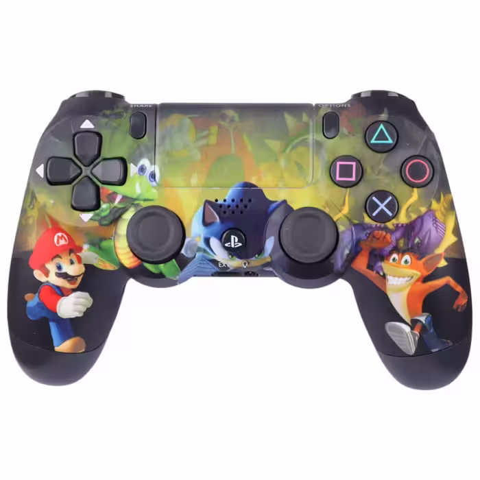 دسته بازی بی سیم سونی Dualshock 4 High Copy درجه یک طرح Game مناسب برای PS4