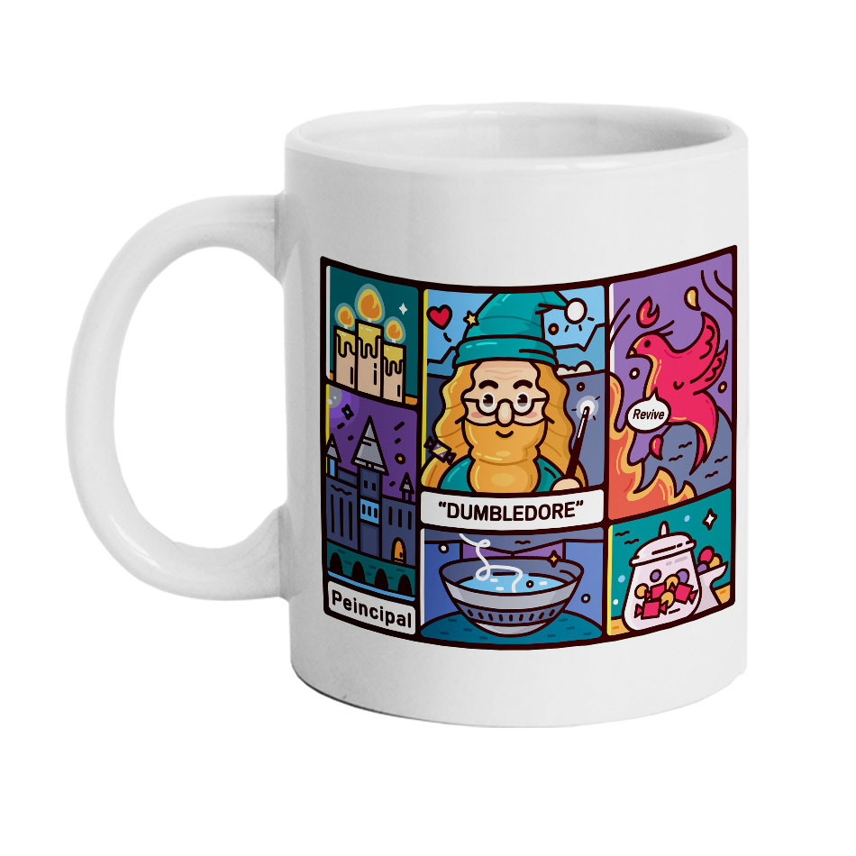 ماگ دارلی طرح هری پاتر مدل MG1723