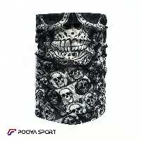 دستمال سرو گردن اسکارف Scarf طرح اسکلتی