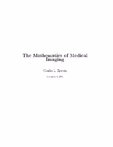 خرید و دانلود نسخه کامل کتاب The Mathematics of Medical Imaging