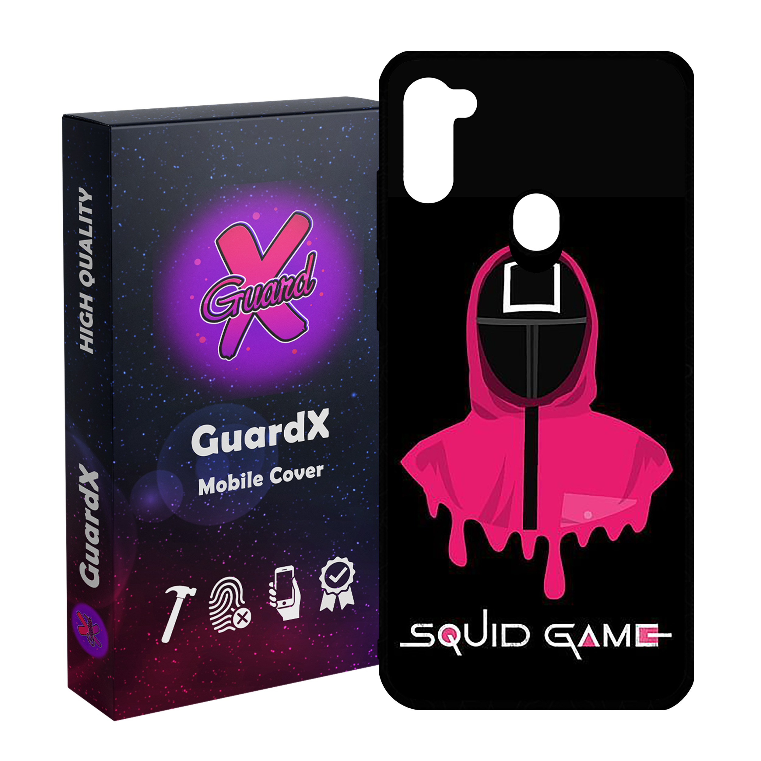 کاور گارد ایکس طرح بازی مرکب مدل Glass10404 مناسب برای گوشی موبایل سامسونگ Galaxy A11