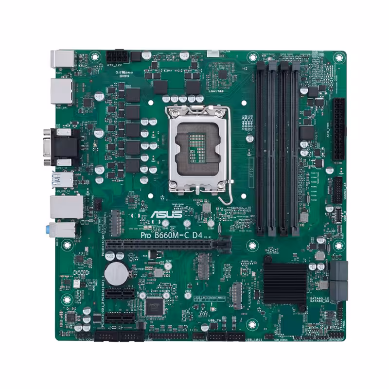 مادربرد ایسوس ASUS Pro B660M-C D4-CSM   گارانتی اصلی