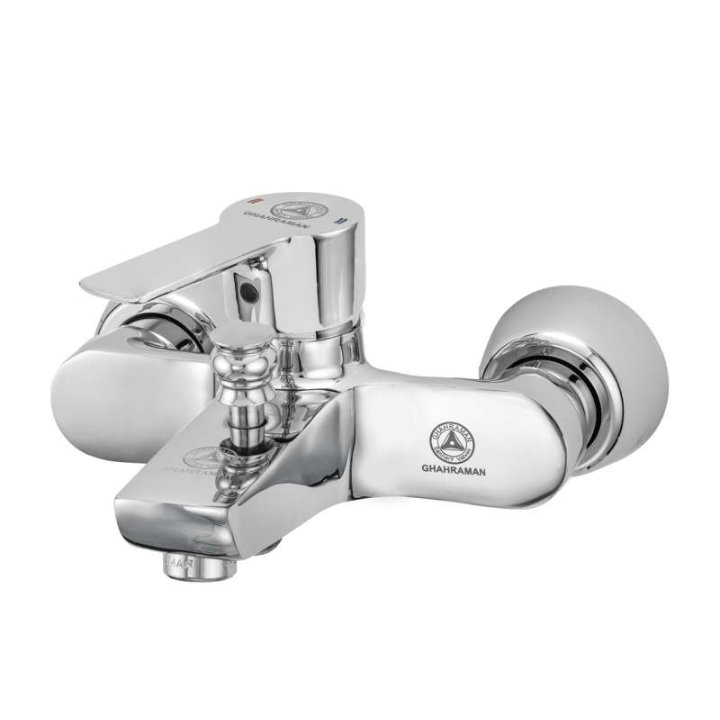 شیر دوش یاقوت قهرمان کروم براق مخلوط اهرمی 