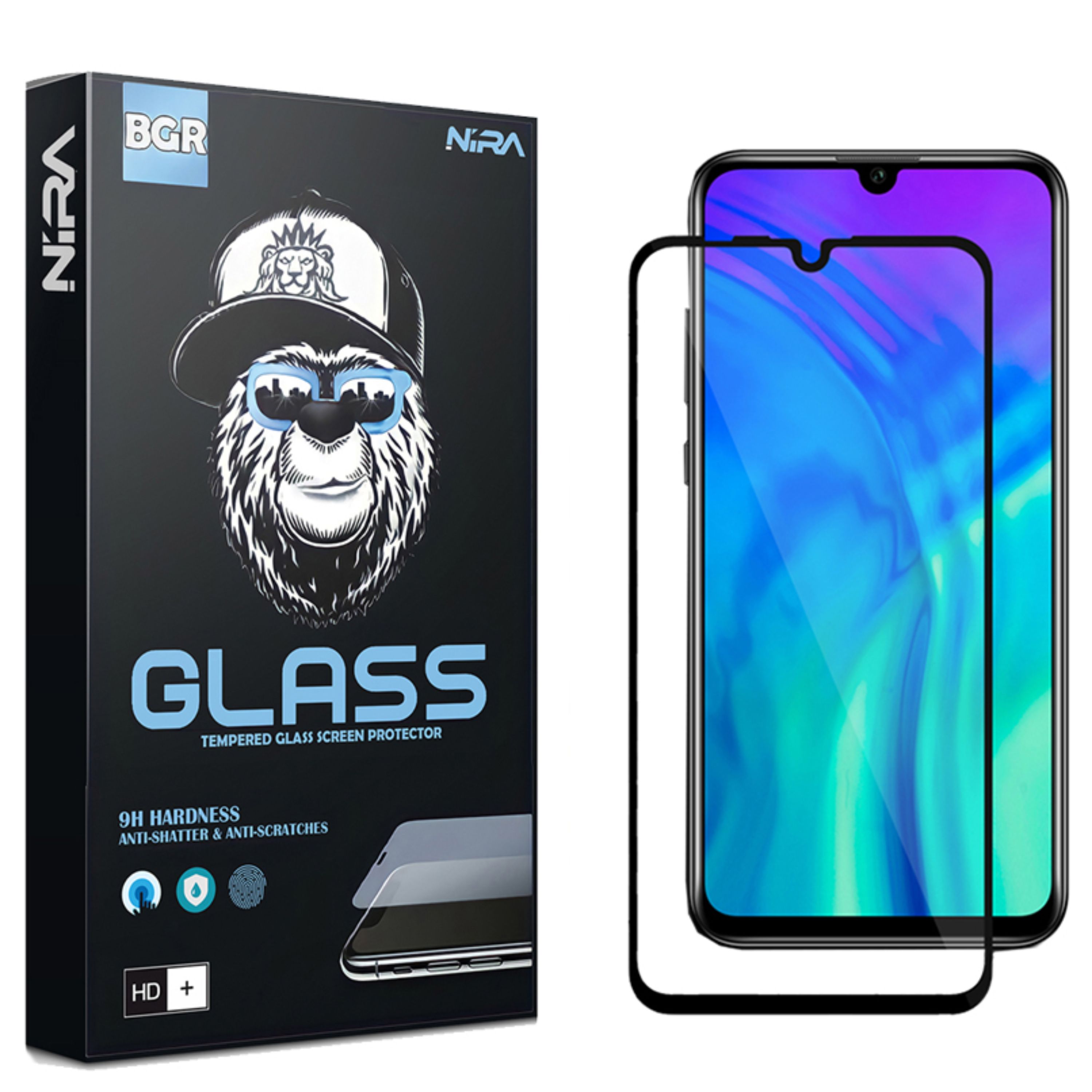 محافظ صفحه نمایش سرامیکی نیرا مناسب برای گوشی موبایل آنر 8s