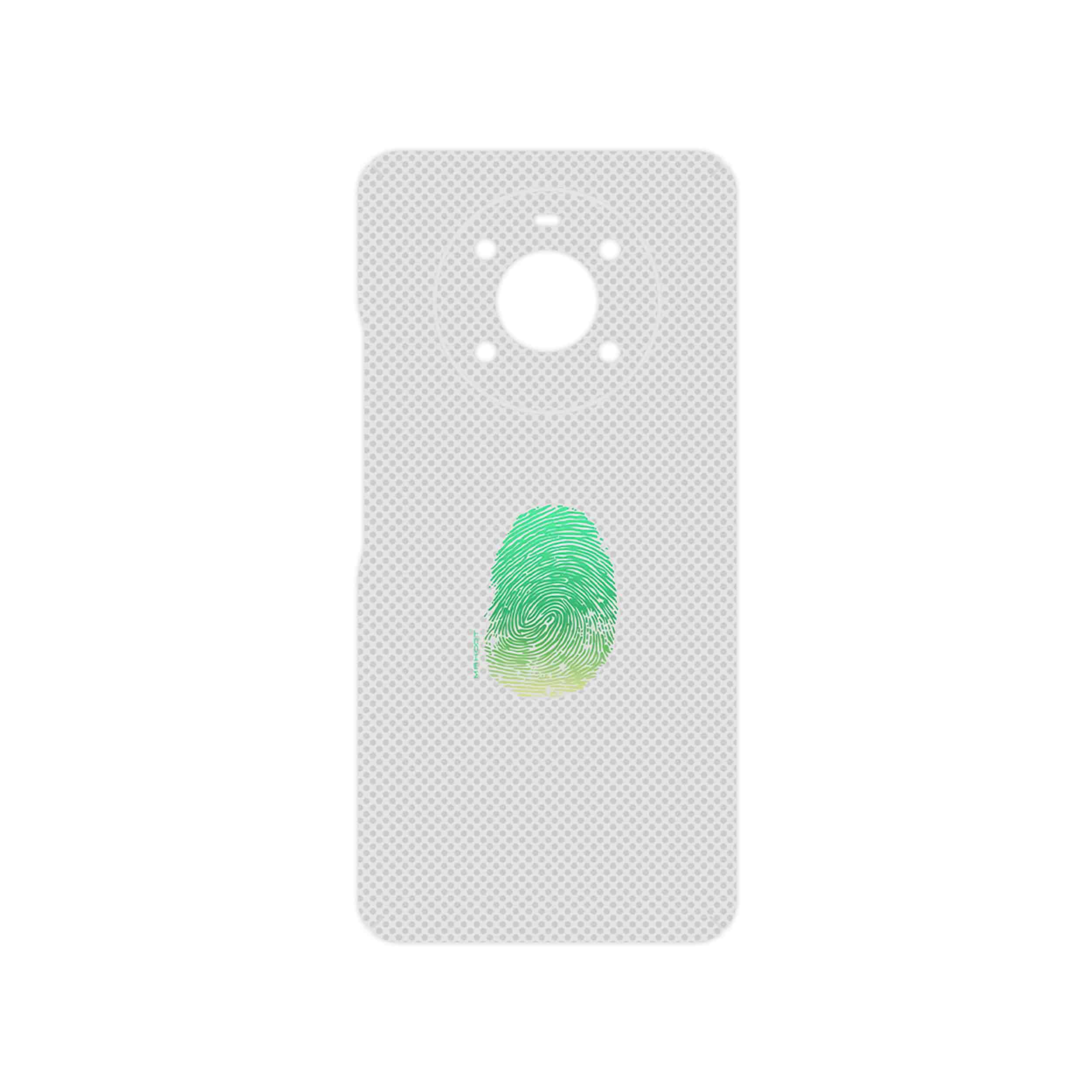 برچسب پوششی ماهوت مدل Minimal Fingerprint مناسب برای گوشی موبایل آنر X9 4G
