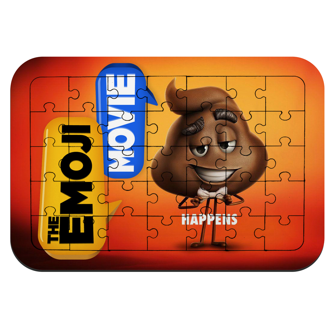 پازل 35 تکه طرح انیمیشن ایموجی ها مدل NI1847