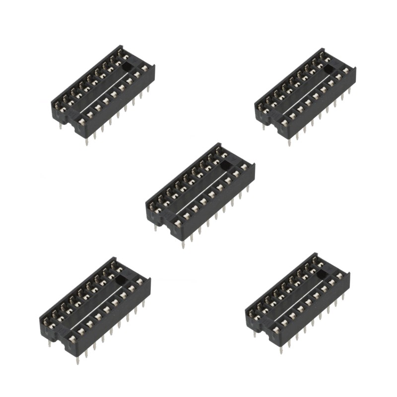 سوکت آی سی مدل SK18P بسته 5 عددی
