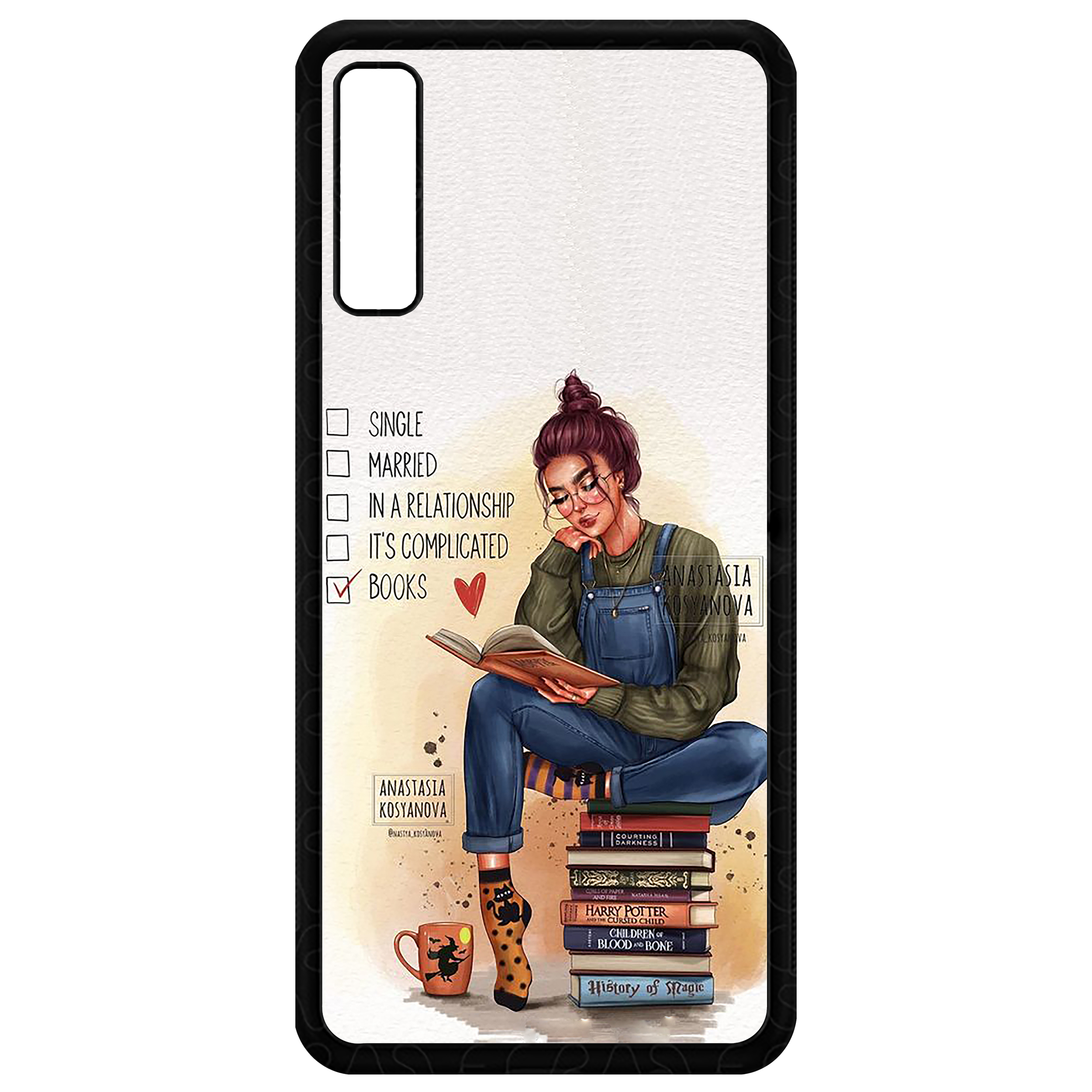 کاور طرح دختر مدل CHL50286 مناسب برای گوشی موبایل سامسونگ Galaxy A30s / A50 / A50s