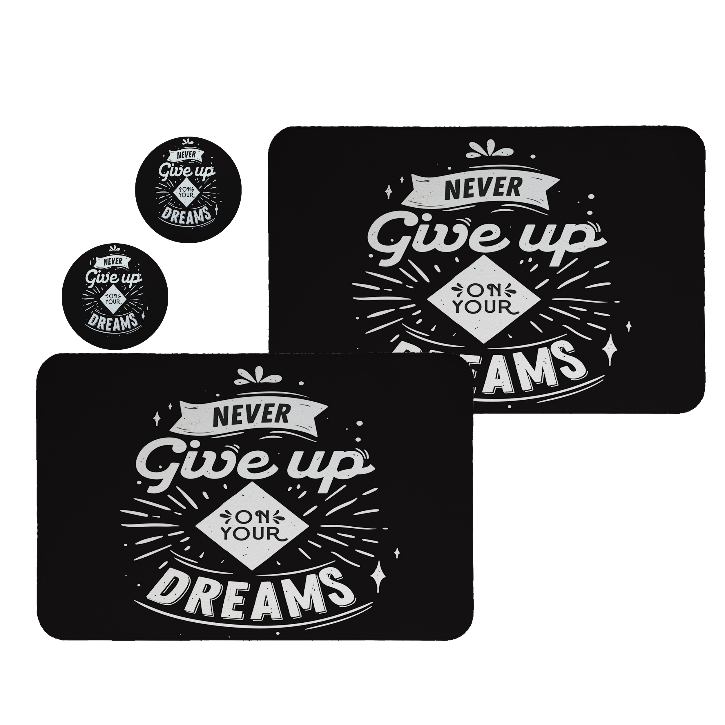 زیربشقابی کد 8306 مجموعه 2 عددی همراه زیر لیوانی