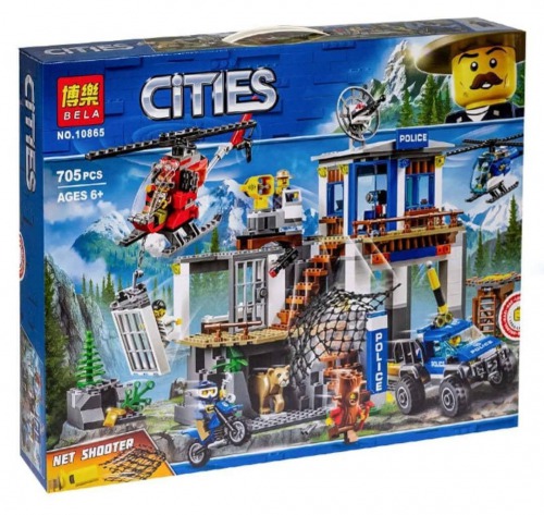 ساختنی لپین مدل Cities پايگاه پلیس جنگلی ایتم 10865