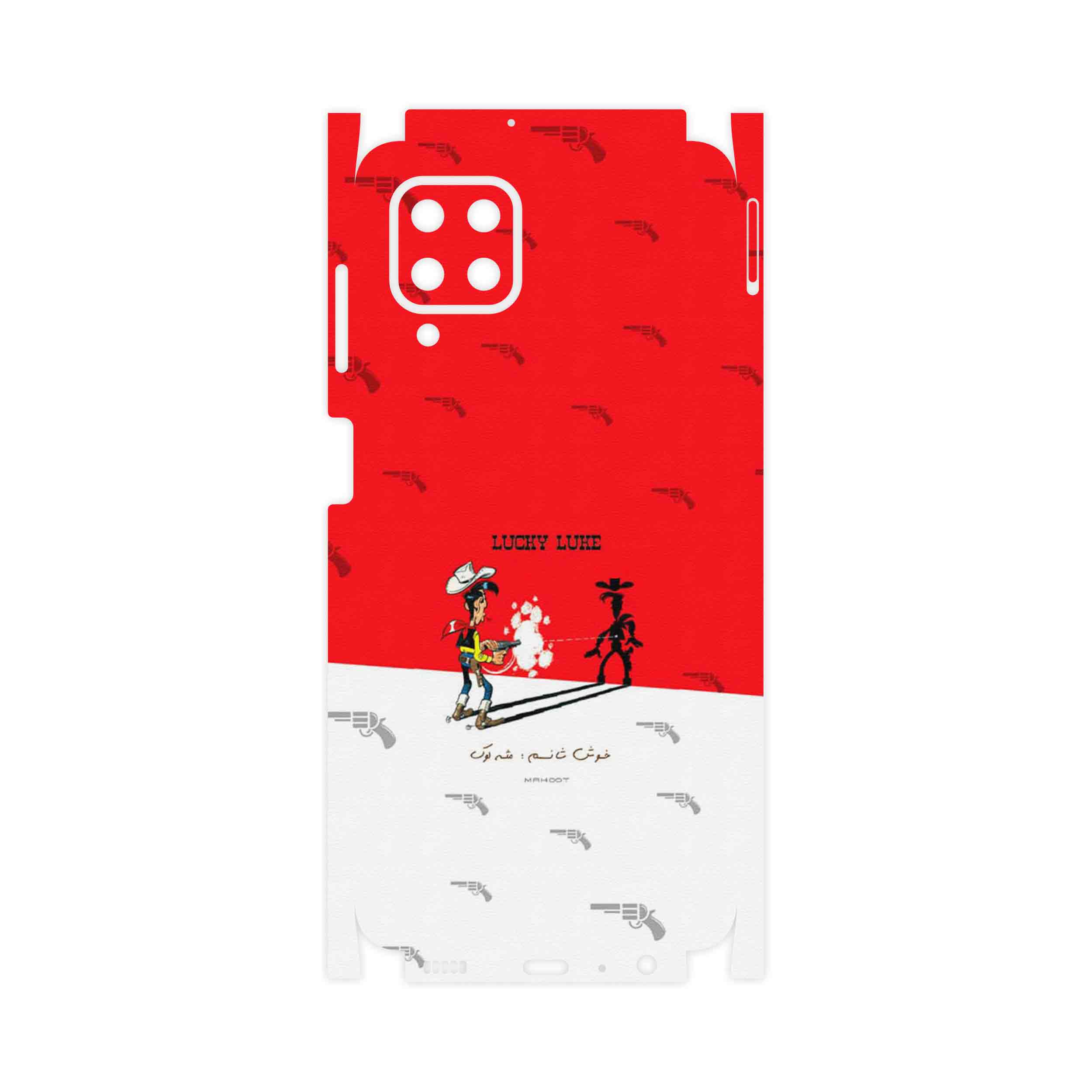 برچسب پوششی ماهوت مدل Lucky Luke-FullSkin مناسب برای گوشی موبایل سامسونگ Galaxy F22