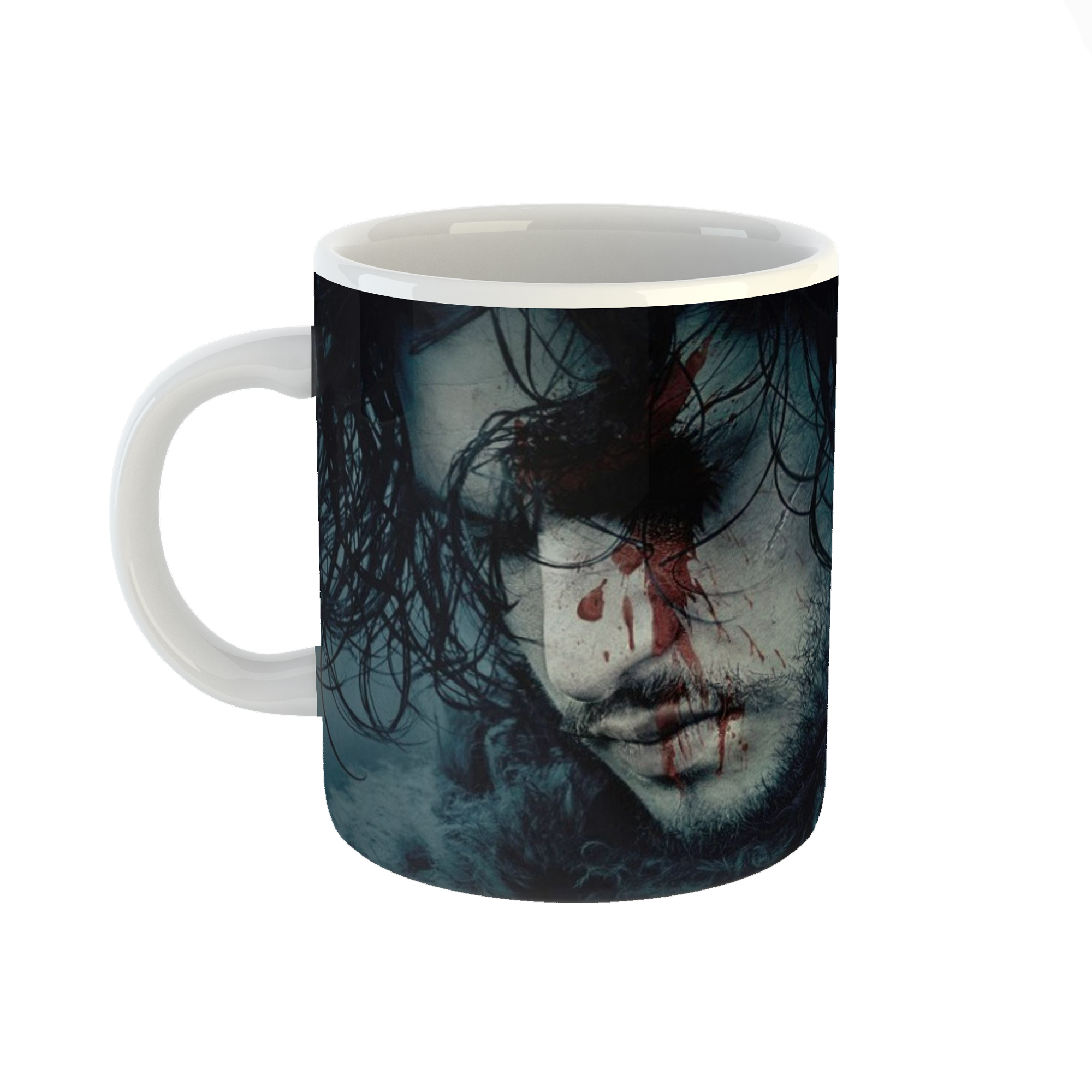 ماگ طرح سریال game of thrones مدل جان اسنو کد 1301