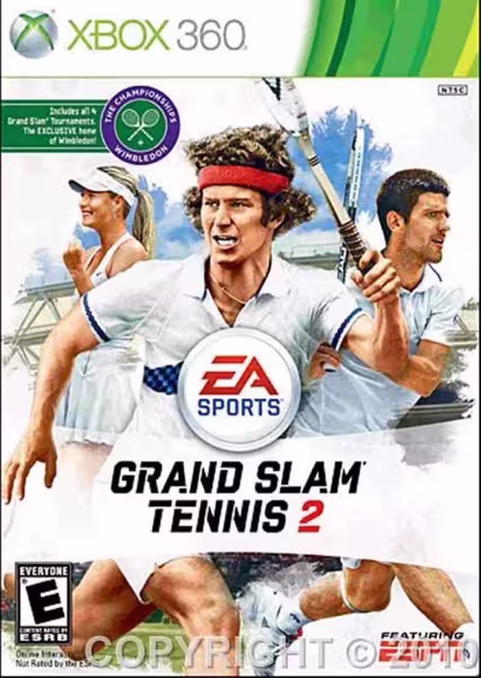 بازی ایکس باکس 360 Grand Slam Tennis 2