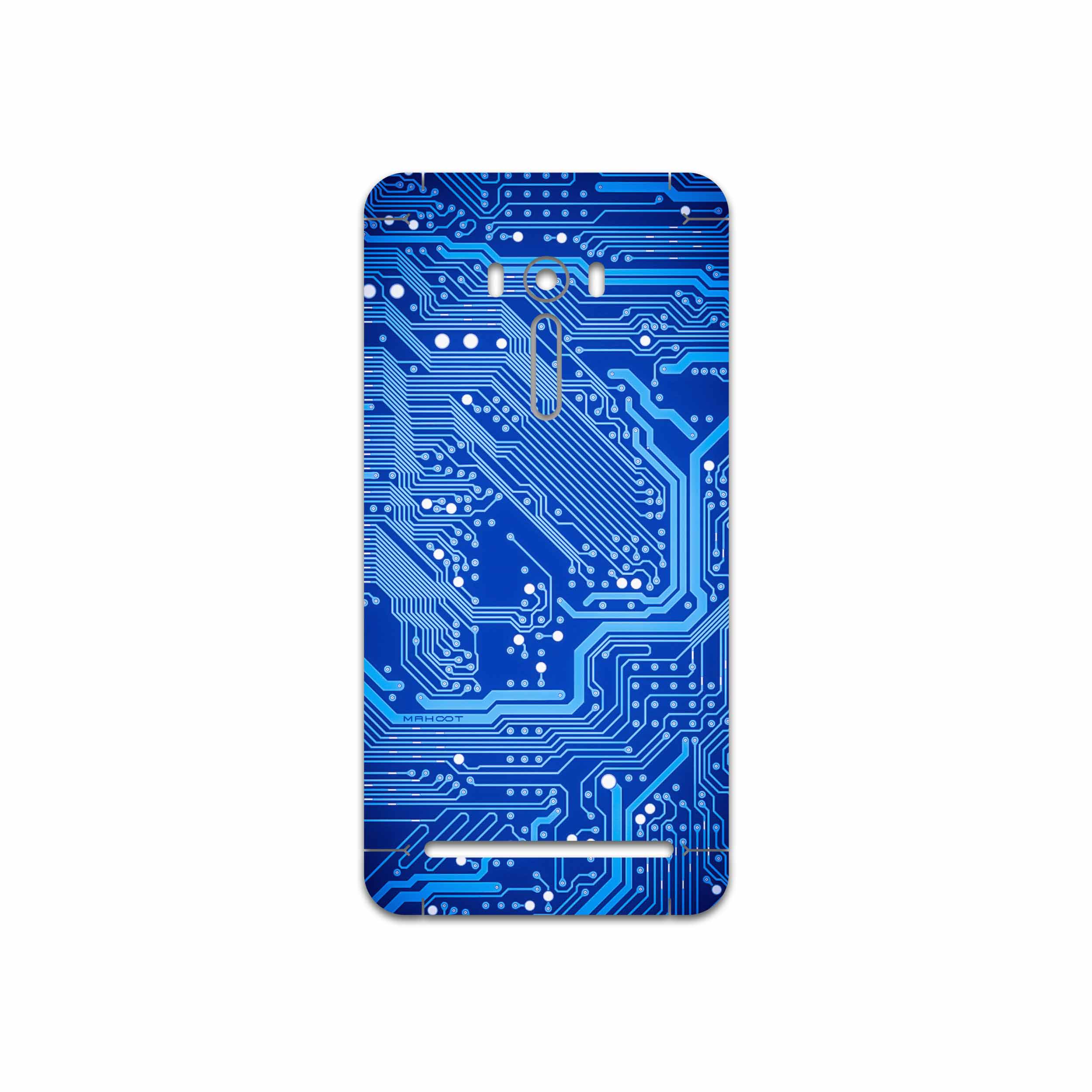 برچسب پوششی ماهوت مدل Blue Printed Circuit Board مناسب برای گوشی موبایل ایسوس ZenFone Selfie