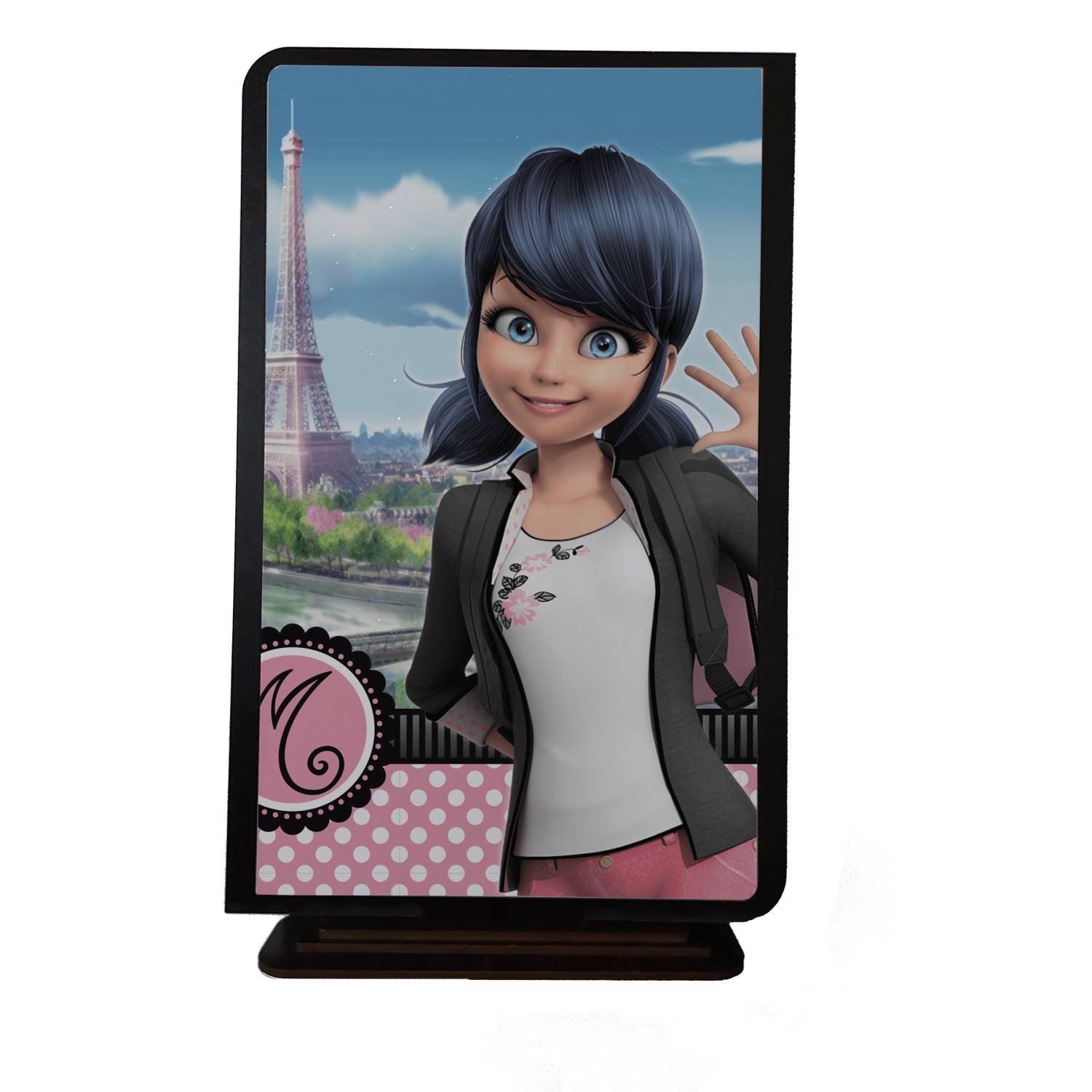 تابلو شاسی رومیزی مدل دختر کفشدوزکی کد nk5