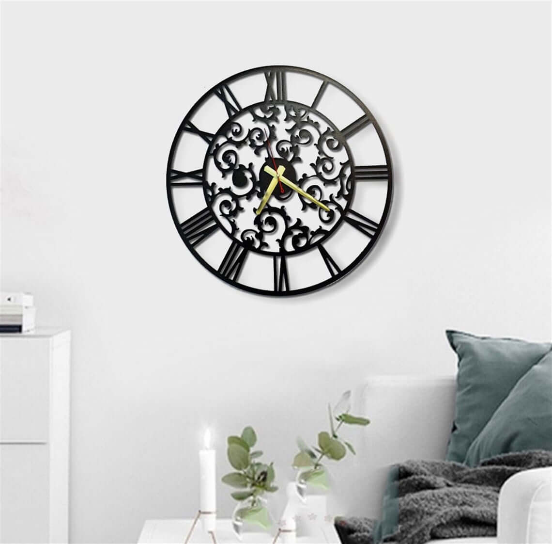 ساعت دیواری مدل اورانوس - فروشگاه نیم آستین