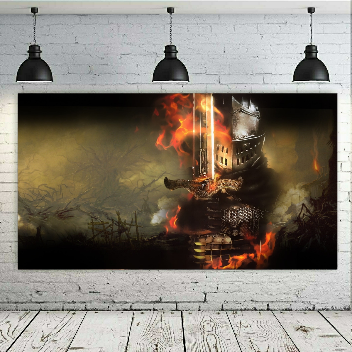 تابلو بوم طرح گیم دارک سولز مدل DDB302