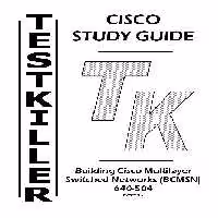 خرید و دانلود نسخه کامل کتاب Testkiller: Building Cisco Multilayer Switched Networks (BCMSN) 640-504