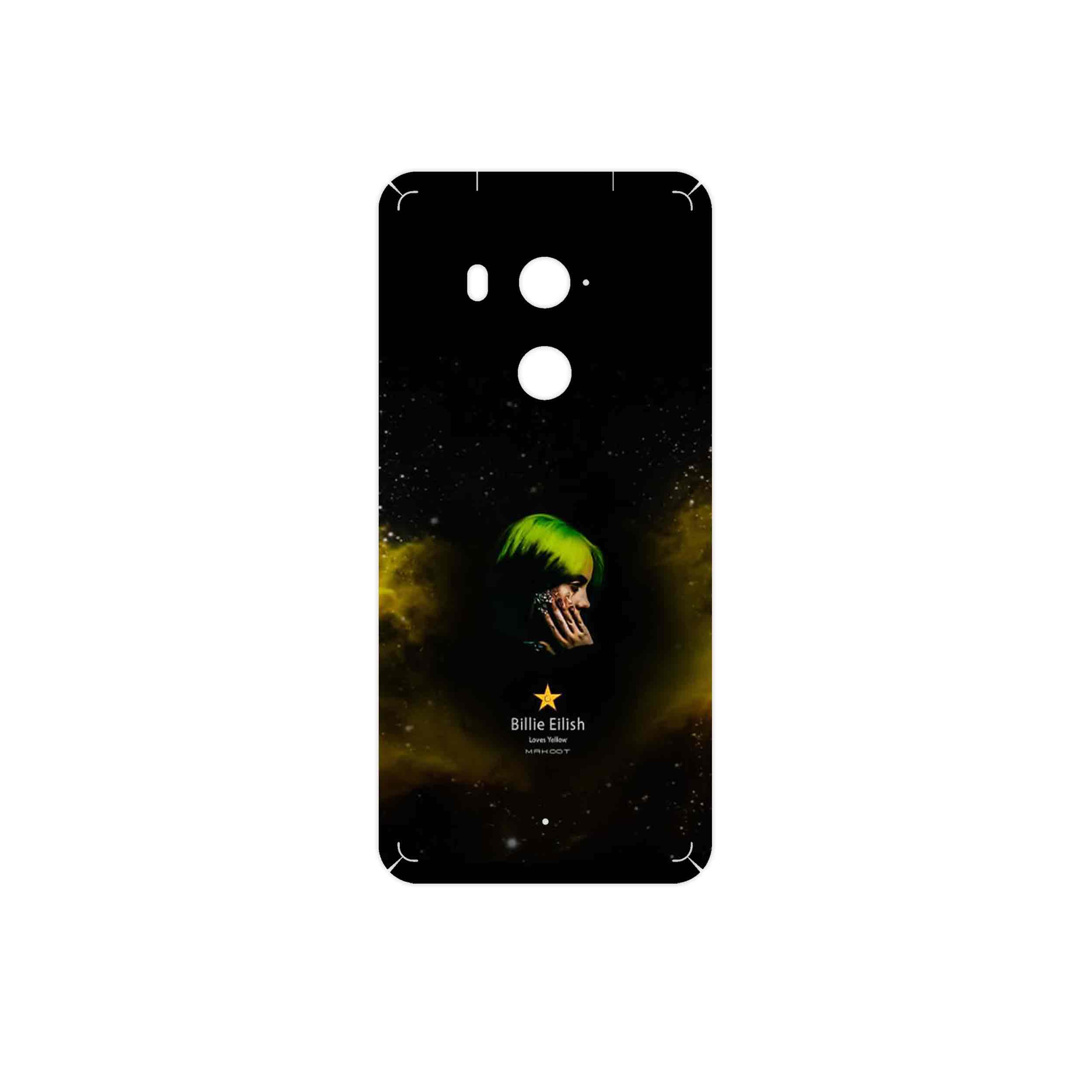 برچسب پوششی ماهوت مدل Billie Eilish مناسب برای گوشی موبایل اچ تی سی U11 Plus
