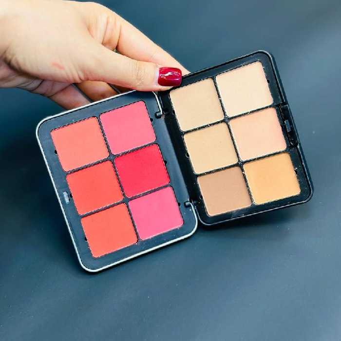 پالت رژگونه و کانتور خشک فیوچر میکاپ FU106