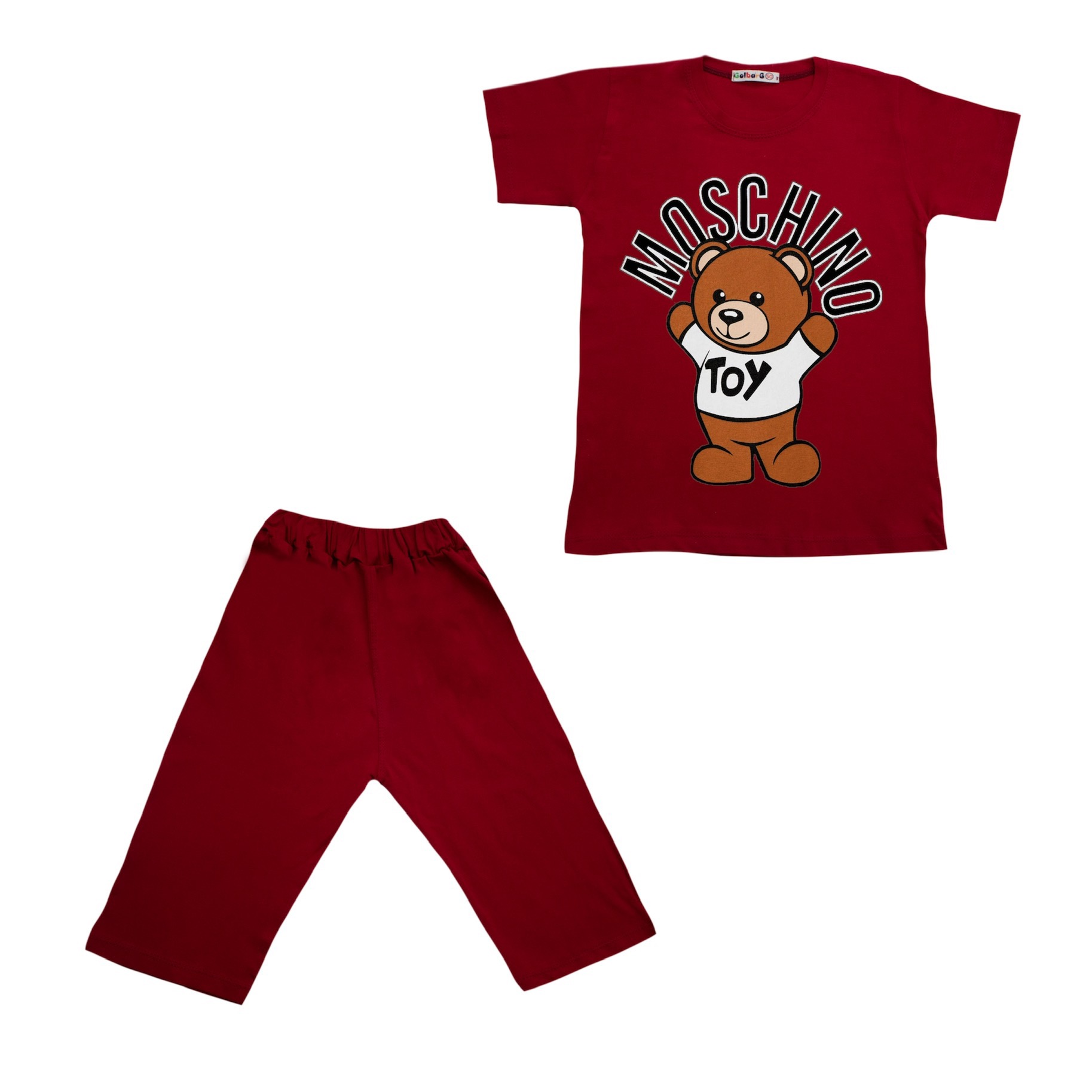 ست تی شرت و شلوارک بچگانه مدل خرس toy