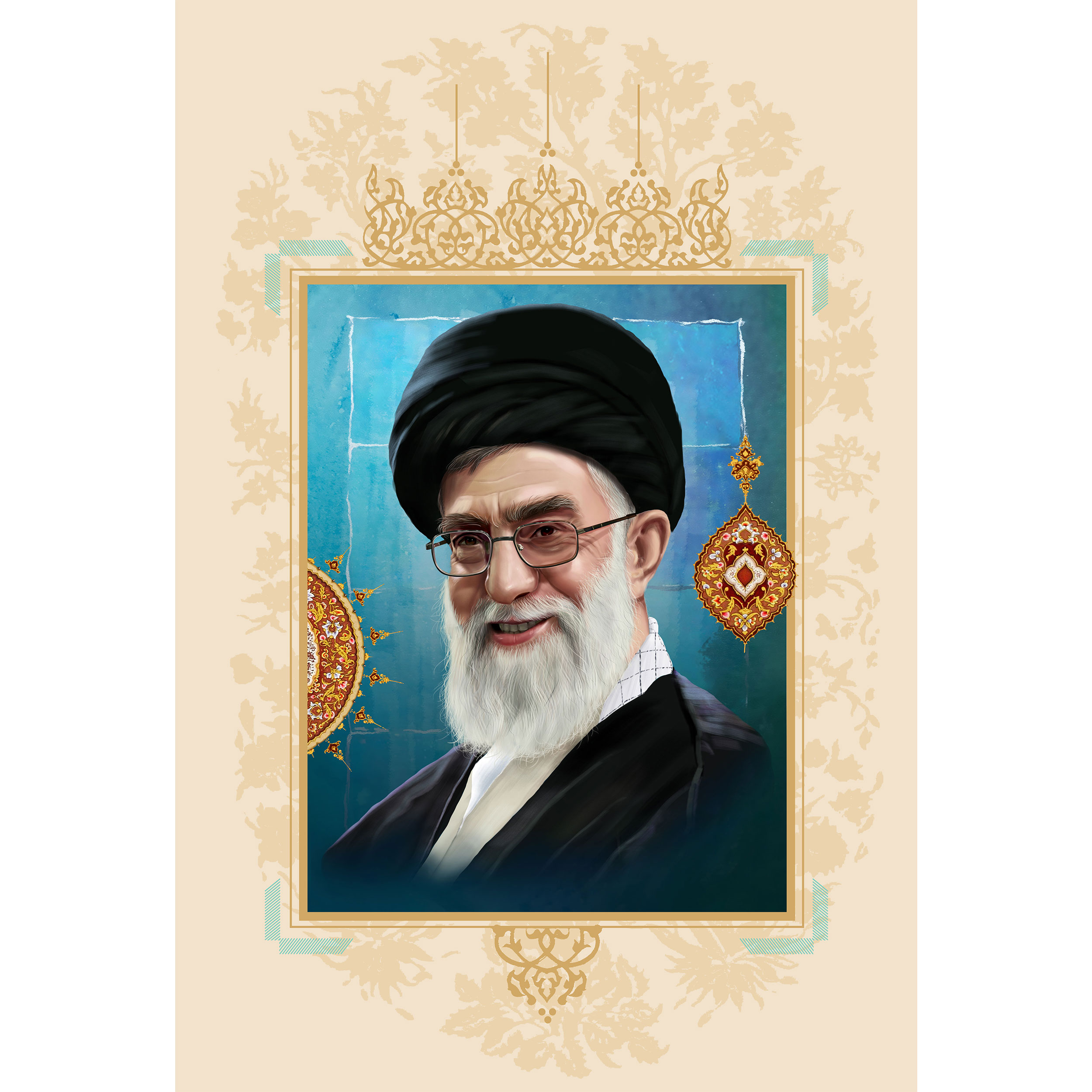 تابلو شاسی مدل امام خامنه ای T5277