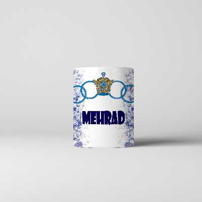 ماگ طرح اسم مهراد مدل تیم استقلال کد 510