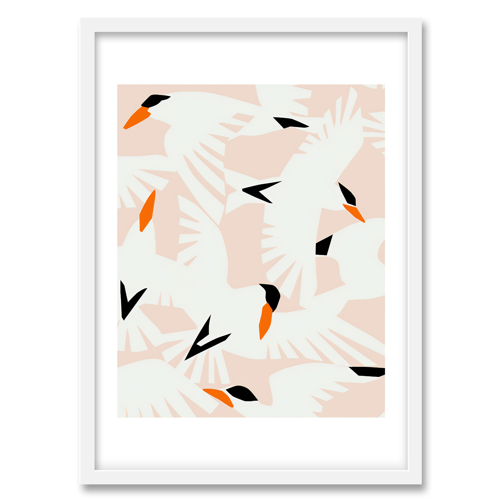 تابلو فورنیمو مدل  ابسترکت ایلوستریشن آرت کد 034W