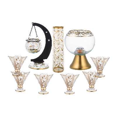  مجموعه ظروف هفت سین  9 پارچه مدل BILIN 2 