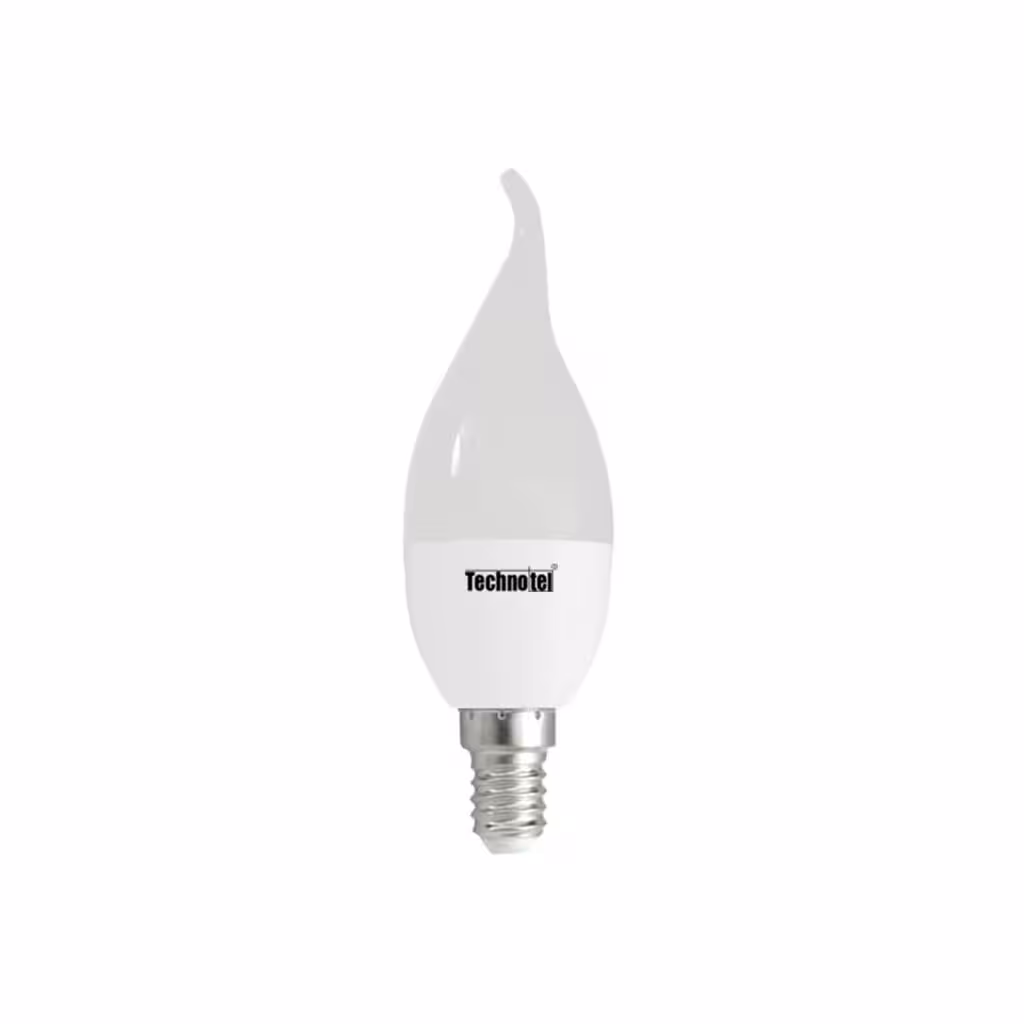لامپ شمعی اشکی ال ای دی 7 وات تکنوتل کد 707N
