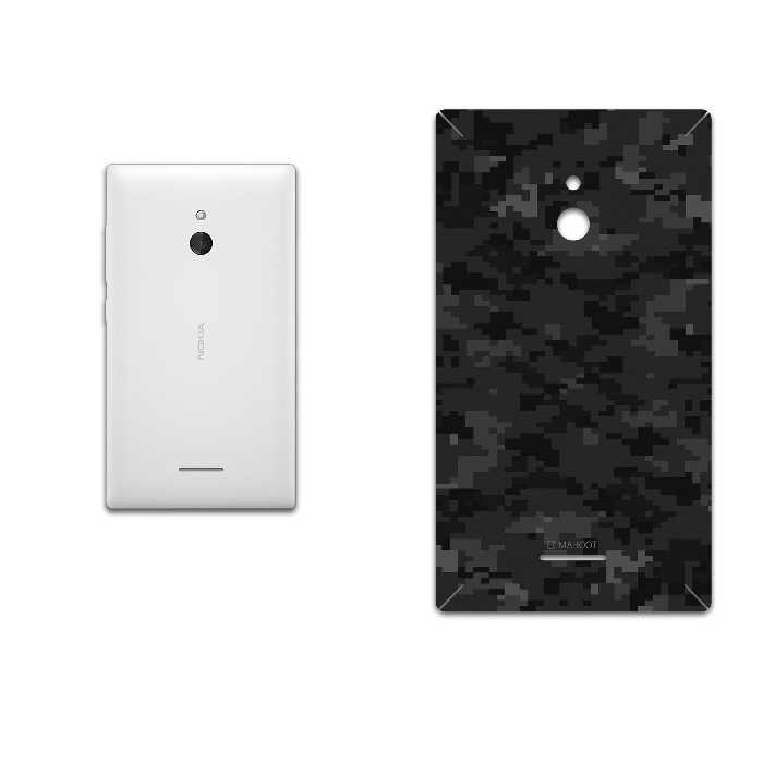 برچسب پوششی ماهوت مدل Night-Army-Pixel مناسب برای گوشی موبایل نوکیا XL