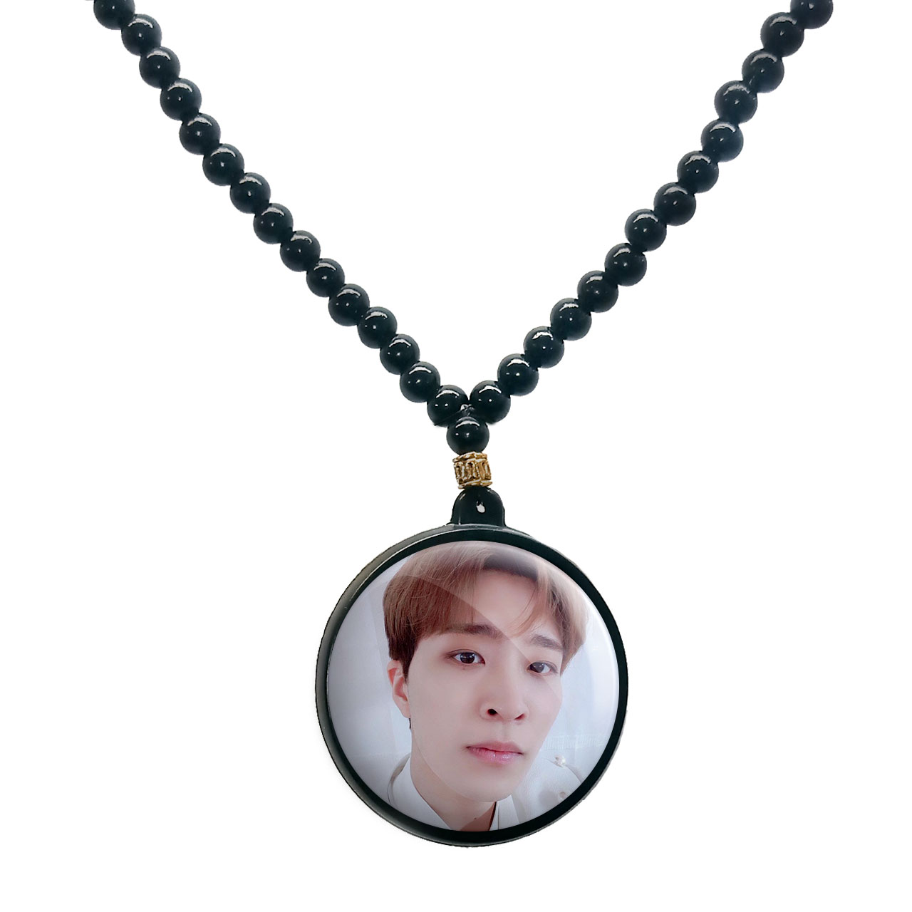 گردنبند پرمانه طرح GOT7 کد pmd.19070مدل دو طرفه 